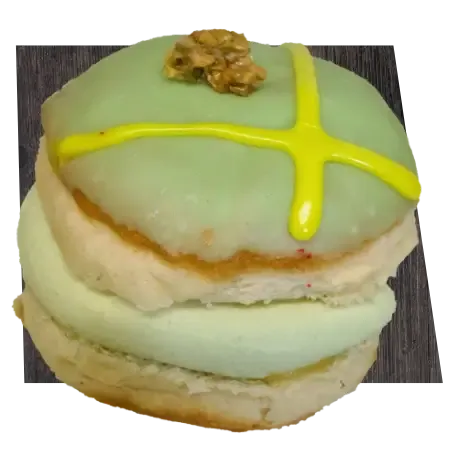 Krapfensaison - Krapfenzeit I Pistaizien-Krapfen