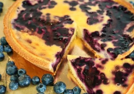News-Beitragsbild:Neugikeiten im Mai: Der Blaubeerkuchen