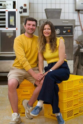 Über uns - das sind wir: Geraldine und Florian von Dinkelking