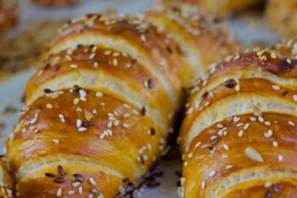 Herzhaftes Dinkel Croissant 