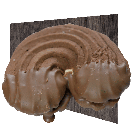 Kakaobogen aus Dinkel