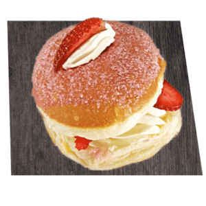 Erdbeer-Mascarpone Krapfen