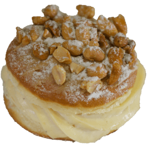 Peanut Crunchy Krapfen