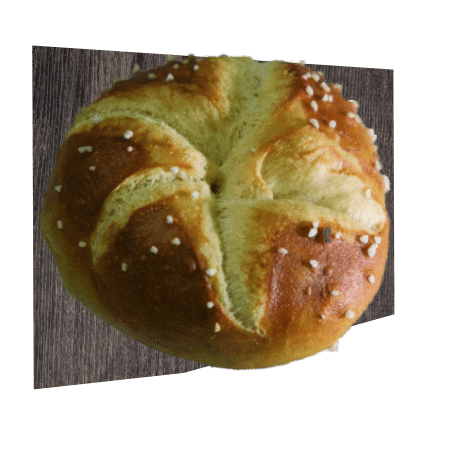 Laugenhandgeschlagene Semmel